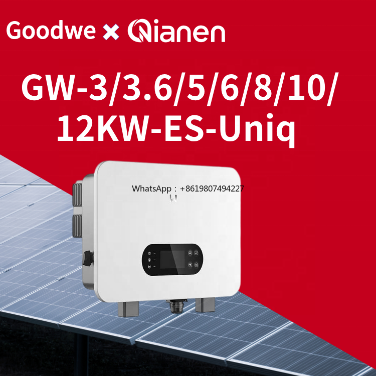 Hybrid Solar Inverter - Hybrid Inverter Solar Inverter GW-3/3.6/5/6/8/10/12KW-ES-Uniq-1 Single