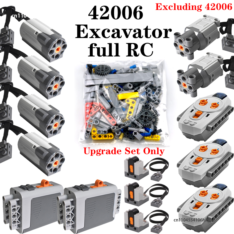 Renewable Energy Lego - MOC Excavator Full RC Version Technical