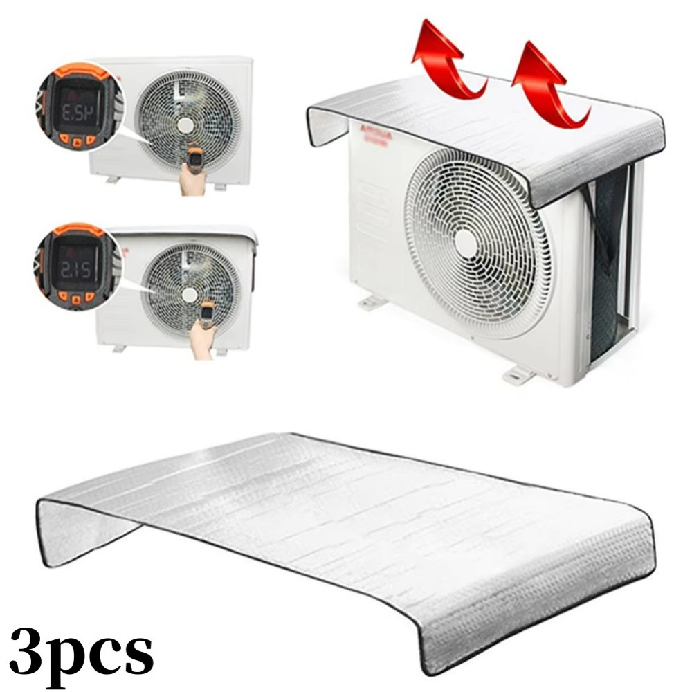 Renewable Energy Resources - Sunscreen Air Conditioner Cover Energy Saving