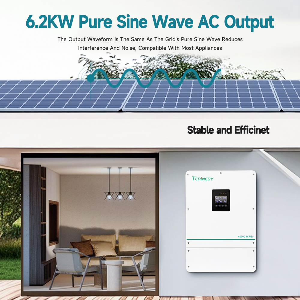 Smart 6kW 48V Built-in MPPT Pu - Hybrid Solar Inverter 评论和价格