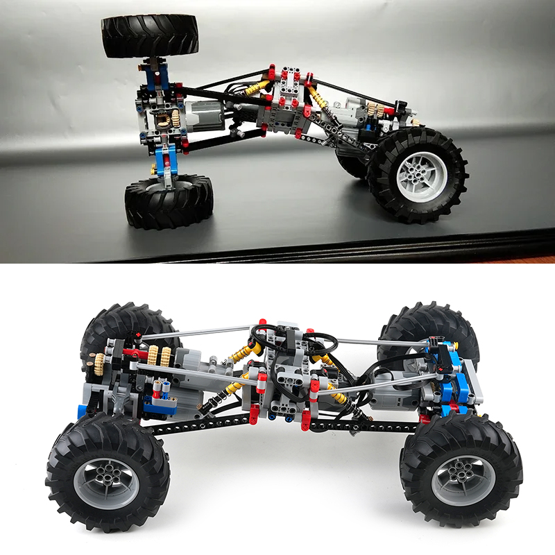 4WD MOC Building Block Off Roa - Renewable Energy Lego 评论和价格