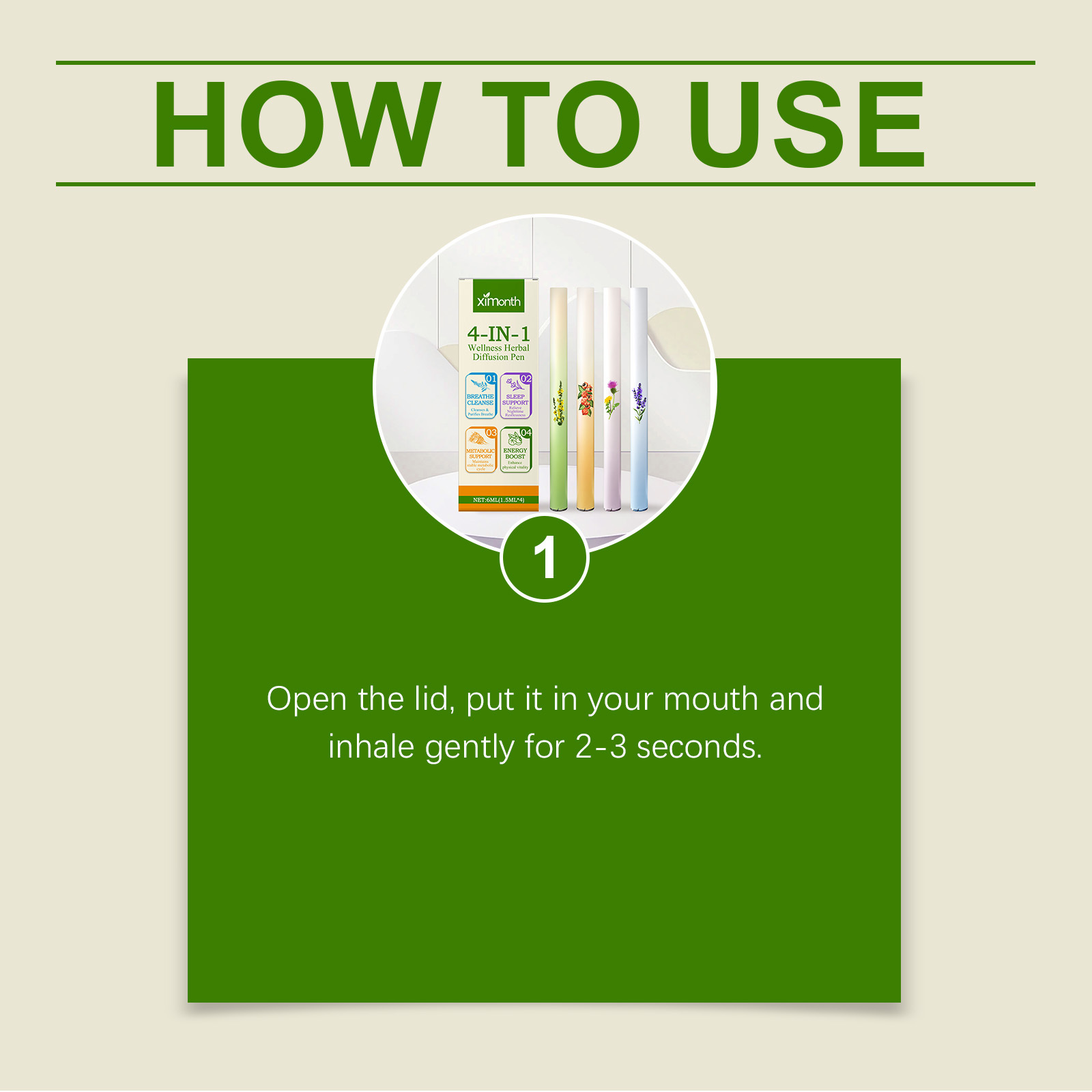 4 In 1 Air Freshening Pen Herb - Renewable Energy Resources 评论和价格