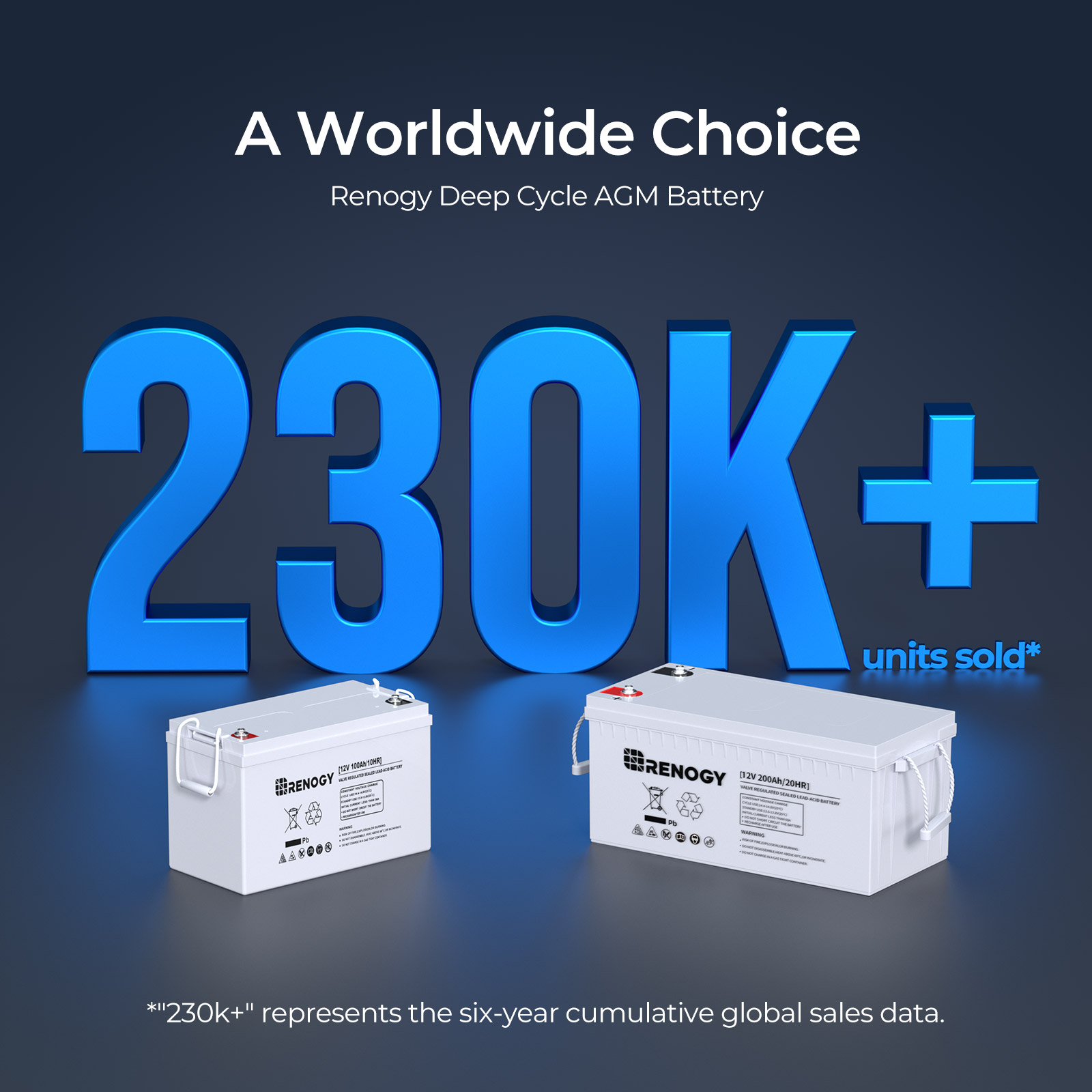 Renogy 12 Volt 100Ah Deep Cycl - Agm Deep Cycle Battery 评论和价格