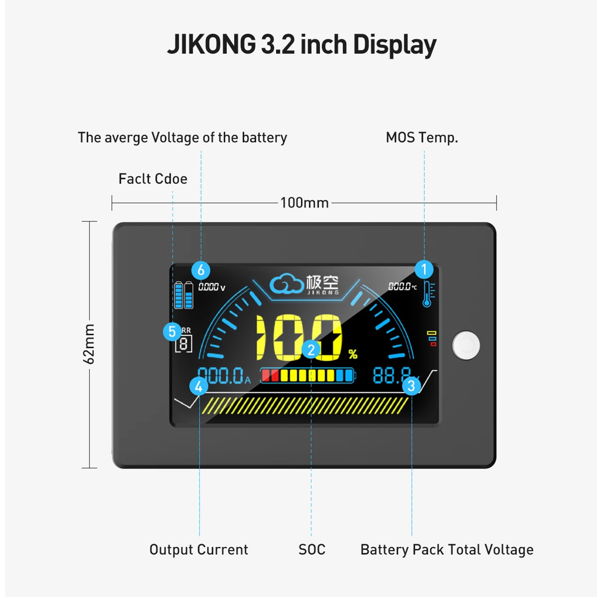 JIKONG V19 Display JKBMS 3.2 I - Smart Bms 评论和价格