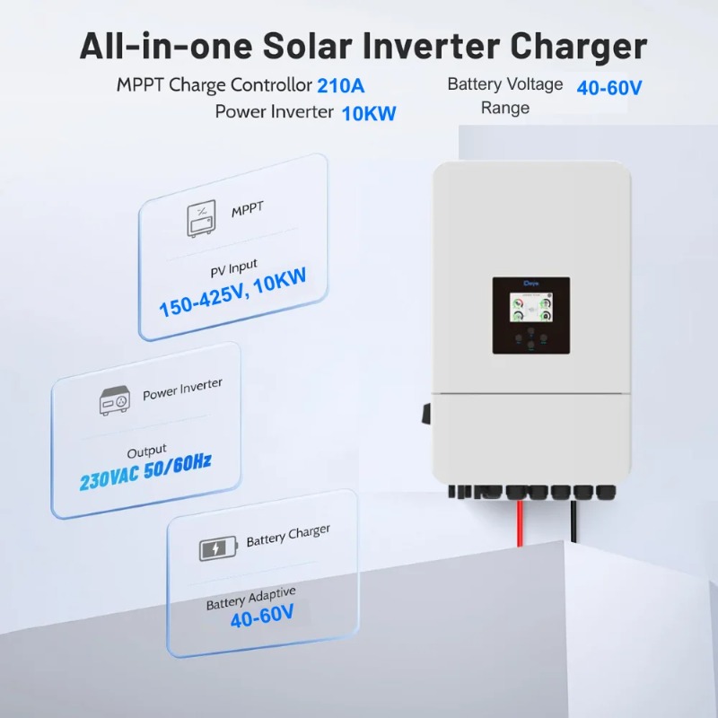 【Hot Sale】10KW Solar System De - Hybrid Solar Inverter 评论和价格