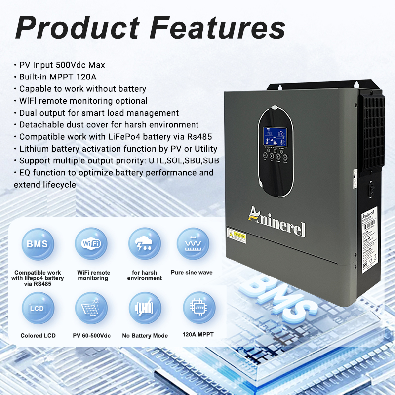 Aninerel 4.2KW 24V NEW 110-120 - Hybrid Solar Inverter 评论和价格