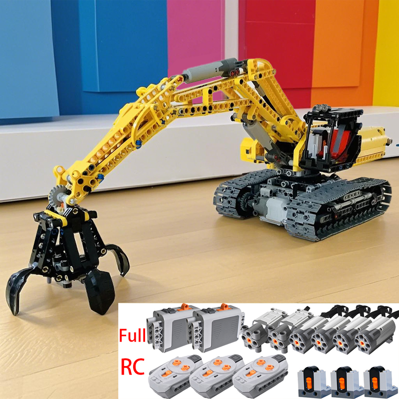 MOC Excavator Full RC Version  - Renewable Energy Lego 评论和价格